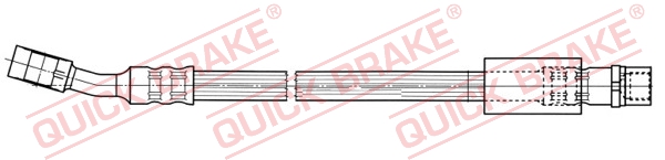 QUICK BRAKE 58.988 Flessibile del freno-Flessibile del freno-Ricambi Euro