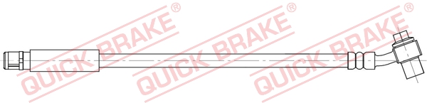 QUICK BRAKE 59.803X Flessibile del freno-Flessibile del freno-Ricambi Euro
