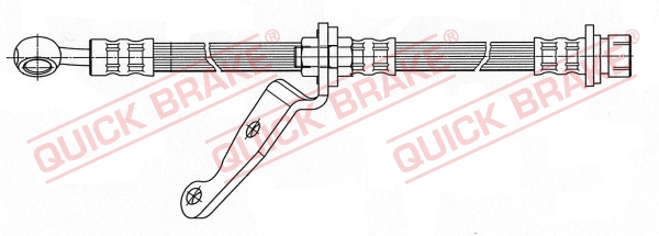 QUICK BRAKE 59.901 Flessibile del freno-Flessibile del freno-Ricambi Euro