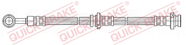 QUICK BRAKE 59.911 Flessibile del freno-Flessibile del freno-Ricambi Euro