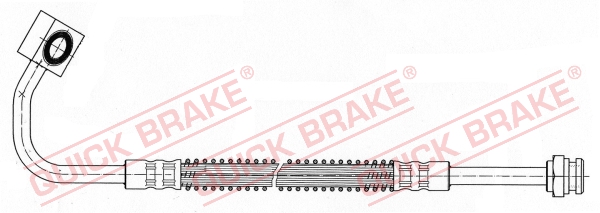 QUICK BRAKE 59.924 Flessibile del freno-Flessibile del freno-Ricambi Euro