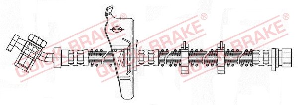 QUICK BRAKE 59.928X Flessibile del freno-Flessibile del freno-Ricambi Euro