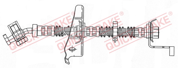 QUICK BRAKE 59.929X Flessibile del freno