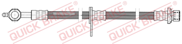 QUICK BRAKE 59.934 Flessibile del freno-Flessibile del freno-Ricambi Euro