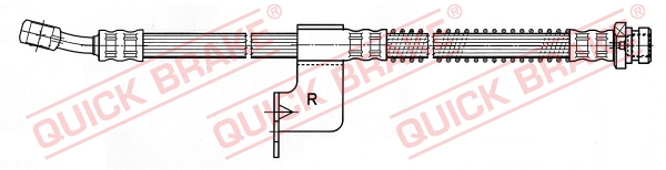 QUICK BRAKE 59.936 Flessibile del freno-Flessibile del freno-Ricambi Euro