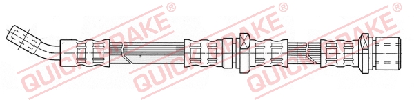 QUICK BRAKE 59.939 Flessibile del freno-Flessibile del freno-Ricambi Euro