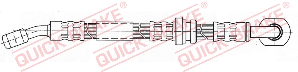 QUICK BRAKE 59.940 Flessibile del freno-Flessibile del freno-Ricambi Euro