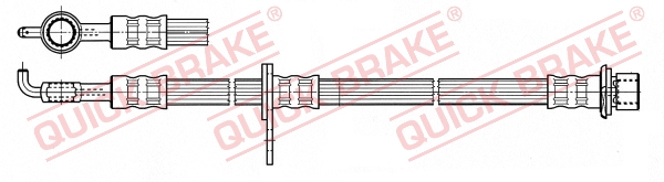 QUICK BRAKE 59.962 Flessibile del freno-Flessibile del freno-Ricambi Euro