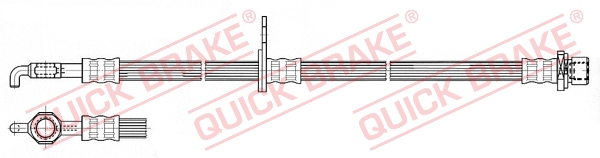 QUICK BRAKE 59.963 Flessibile del freno