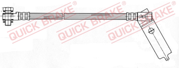 QUICK BRAKE 59.978X Flessibile del freno