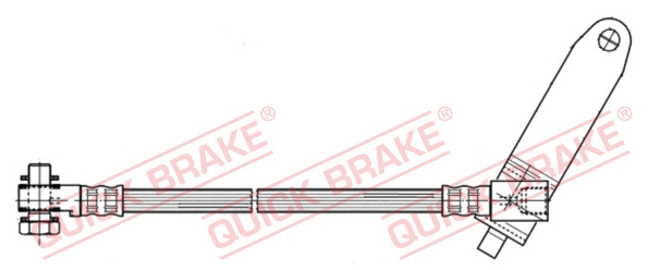 QUICK BRAKE 59.979X Flessibile del freno-Flessibile del freno-Ricambi Euro