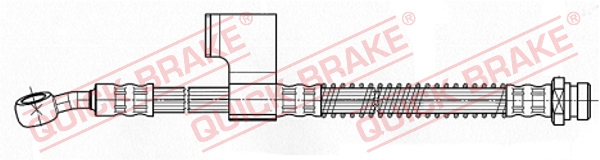 QUICK BRAKE 59.991 Flessibile del freno-Flessibile del freno-Ricambi Euro