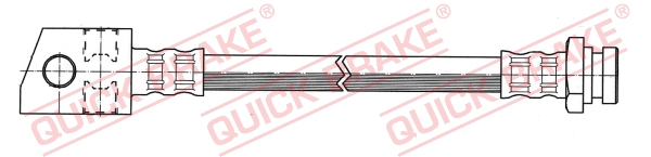 QUICK BRAKE 62.014 Flessibile del freno