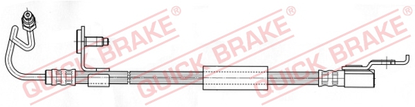 QUICK BRAKE 62.901 Flessibile del freno-Flessibile del freno-Ricambi Euro