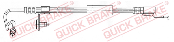 QUICK BRAKE 62.902 Flessibile del freno-Flessibile del freno-Ricambi Euro