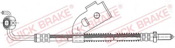 QUICK BRAKE 70.903 Flessibile del freno