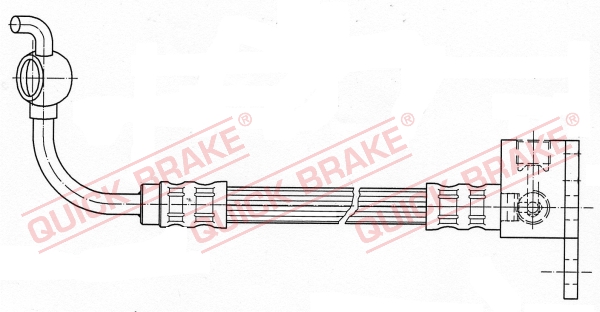 QUICK BRAKE 80.001 Brzdová...