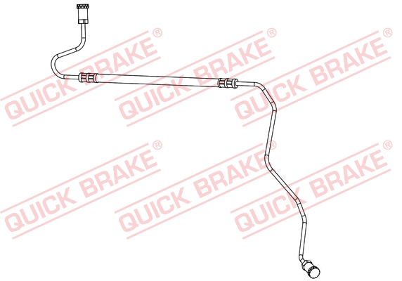 QUICK BRAKE 96.017 Brzdová...