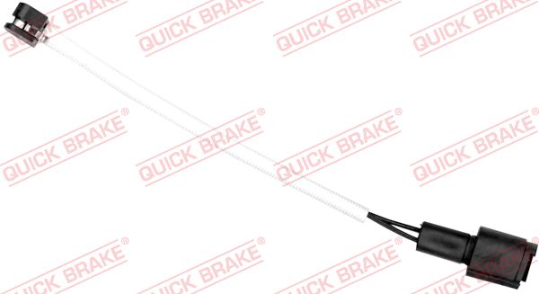 QUICK BRAKE WS 0102 A Contatto segnalazione, Usura past. freno/mat. d'attrito-Contatto segnalazione, Usura past. freno/mat. d'attrito-Ricambi Euro