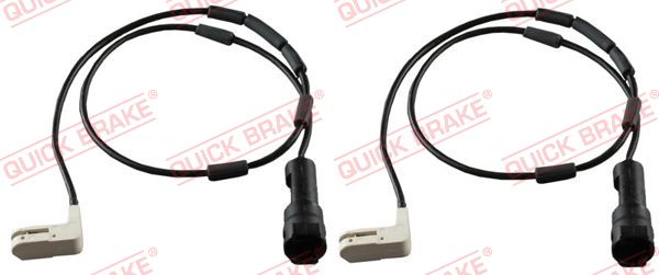 QUICK BRAKE WS 0124 A Contatto segnalazione, Usura past. freno/mat. d'attrito