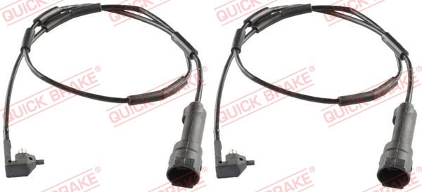 QUICK BRAKE WS 0129 A Contatto segnalazione, Usura past. freno/mat. d'attrito