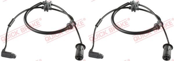 QUICK BRAKE WS 0165 A Contatto segnalazione, Usura past. freno/mat. d'attrito