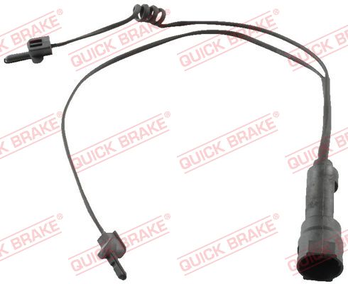 QUICK BRAKE WS 0180 B Contatto segnalazione, Usura past. freno/mat. d'attrito