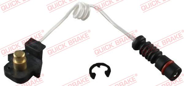 QUICK BRAKE WS 0184 B Contatto segnalazione, Usura past. freno/mat. d'attrito