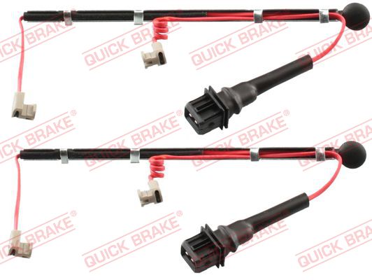 QUICK BRAKE WS 0237 A Contatto segnalazione, Usura past. freno/mat. d'attrito