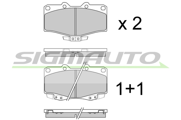 SIGMAUTO SPA463 Kit...