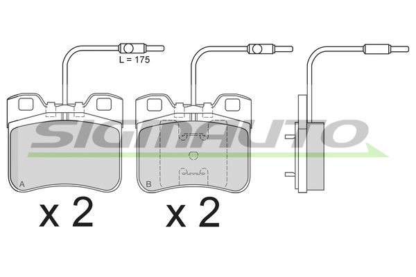 SIGMAUTO SPA496 Kit...