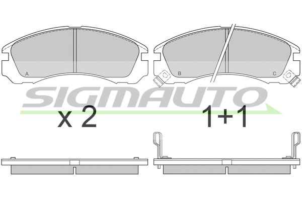 SIGMAUTO SPA573 Kit...