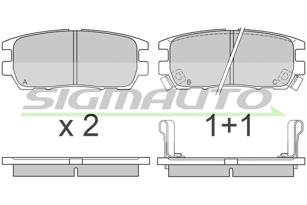SIGMAUTO SPA574 Kit...
