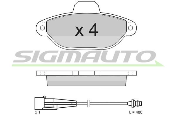 SIGMAUTO SPA626 Kit...
