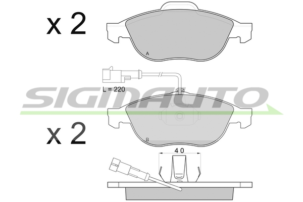 SIGMAUTO SPA746 Kit...