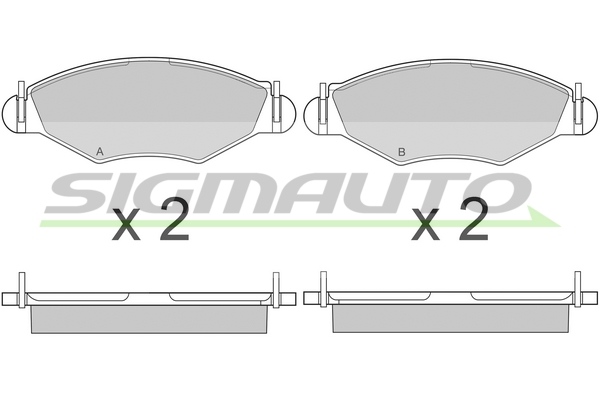 SIGMAUTO SPA847 Kit...