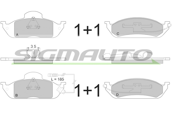SIGMAUTO SPA897 Kit...
