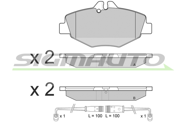 SIGMAUTO SPB020 Kit...