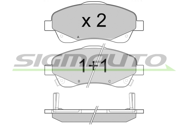 SIGMAUTO SPB094 Kit...