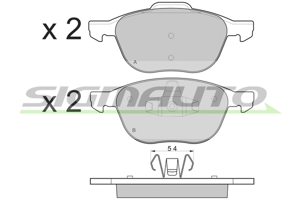SIGMAUTO SPB133 Kit...