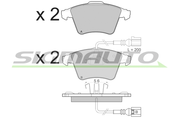 SIGMAUTO SPB134 Kit...