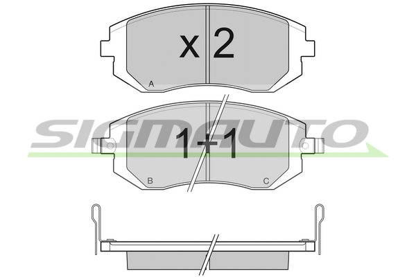 SIGMAUTO SPB158 Kit...