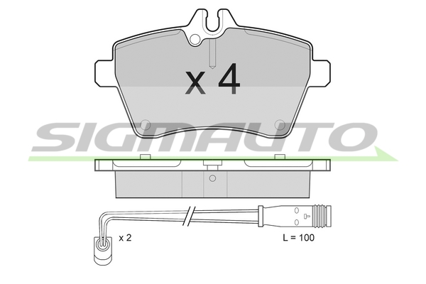 SIGMAUTO SPB189 Kit...