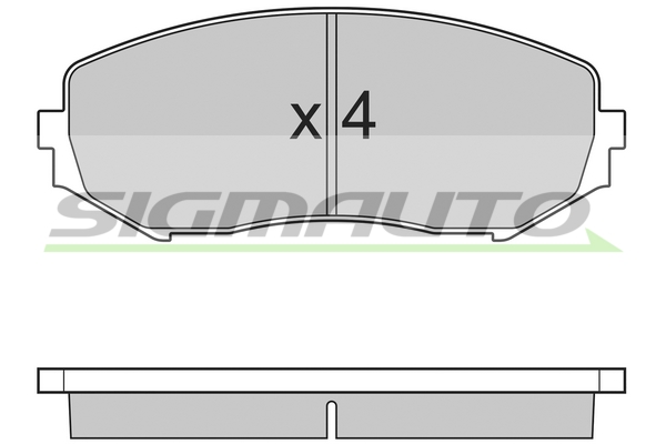 BREMBO P 79 018 Kit pastiglie freno, Freno a disco - Kit pastiglie freno
