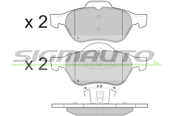 SIGMAUTO SPB264 Kit...