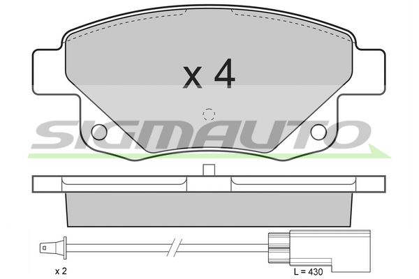 SIGMAUTO SPB275 Kit...