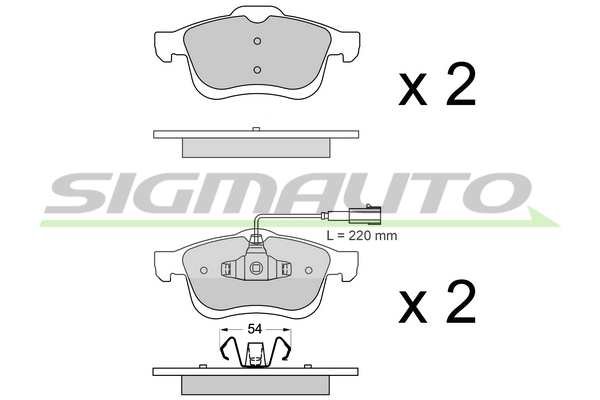 SIGMAUTO SPB413 Kit...