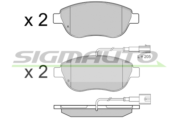 SIGMAUTO SPB426 Kit...