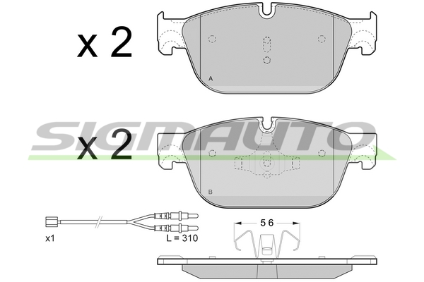 SIGMAUTO SPB432 Kit...