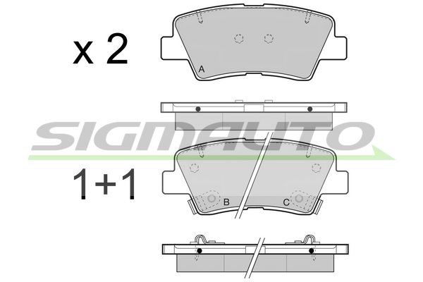 SIGMAUTO SPB471 Kit...